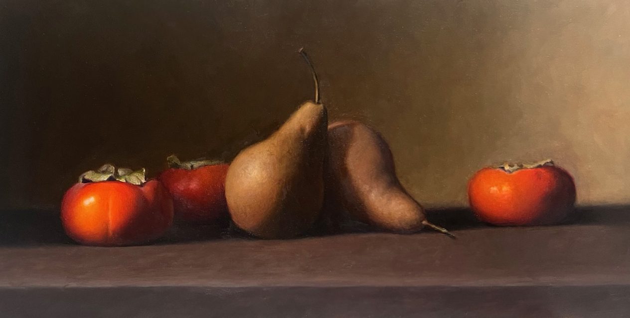 Persimmons still life